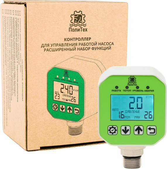 Автоматика для погружного насоса скважины с плавным пуском/стопом Политех Автоматика для погружного насоса скважины с плавным пуском/стопом Политех