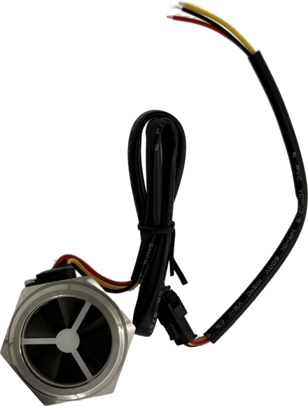 Импульсный датчик расхода воды латунный с наружной резьбой